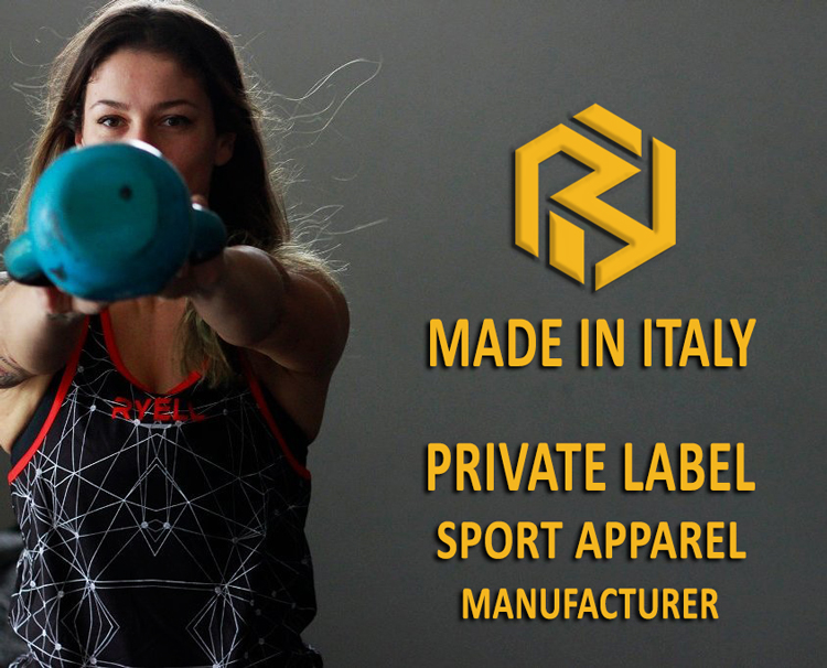Private label sportswear manufacturing Italian private label sports custom clothing supplier Italy private label custom sportswear manufacturing vendors private label production sportswear apparel dis...